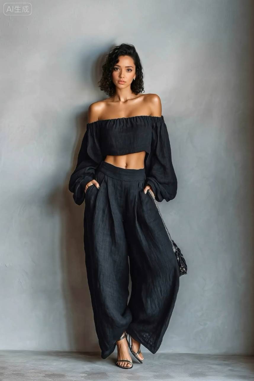 Wide-Leg Pants