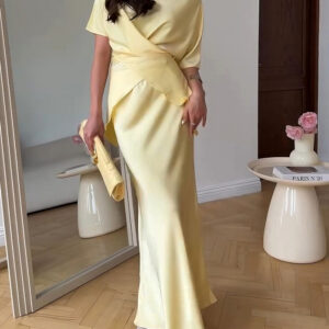Satin Elegant Skirt