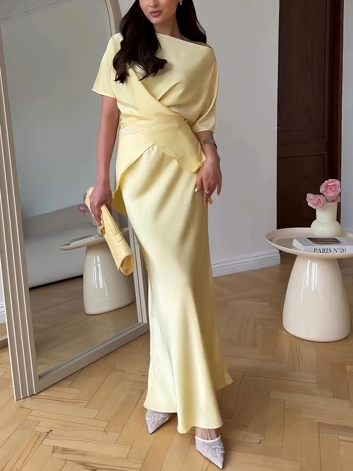 Satin Elegant Skirt