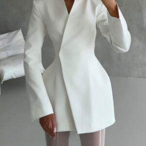 Asymmetric Neck Elegant Top