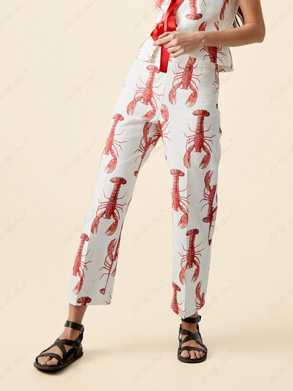 Printed Pants