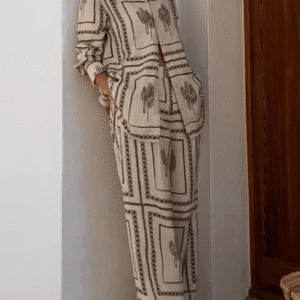 Printed Two-Piece Set